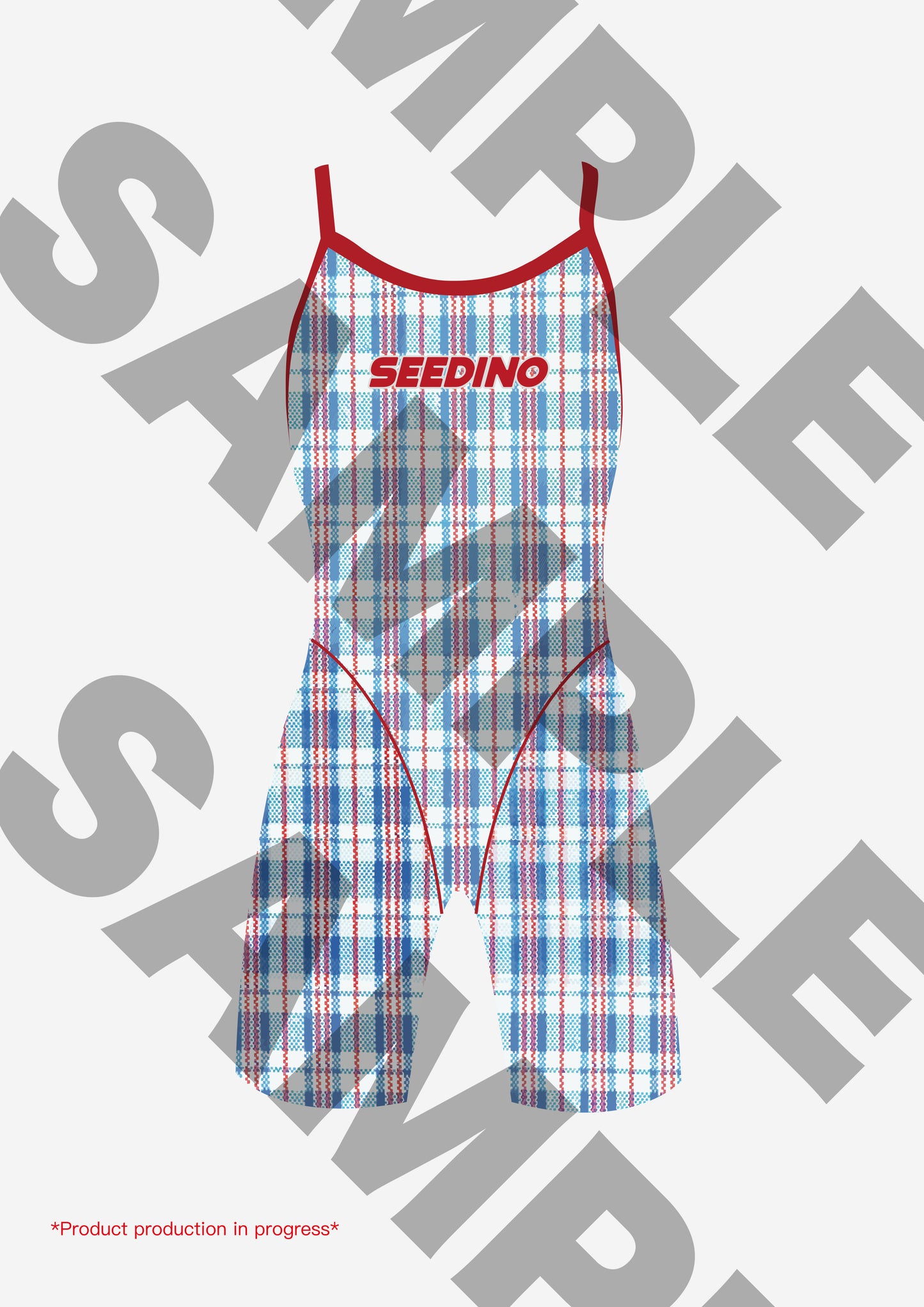 SEEDINO Red-white-blue Retro Style-VOPS
