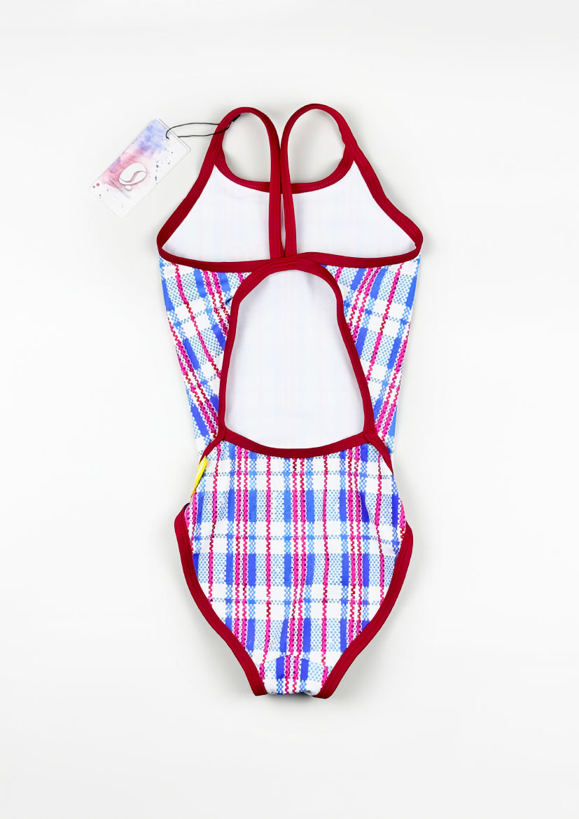 SEEDINO Red-white-blue Retro Style