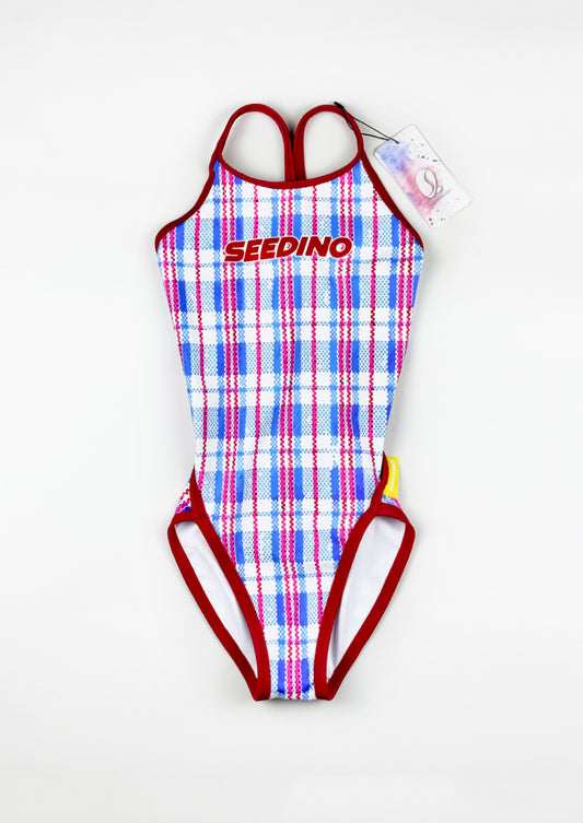 SEEDINO Red-white-blue Retro Style